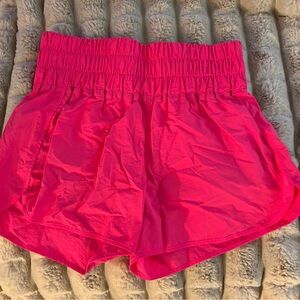 Zenana Outfitters Hot Pink Athletic Shorts
